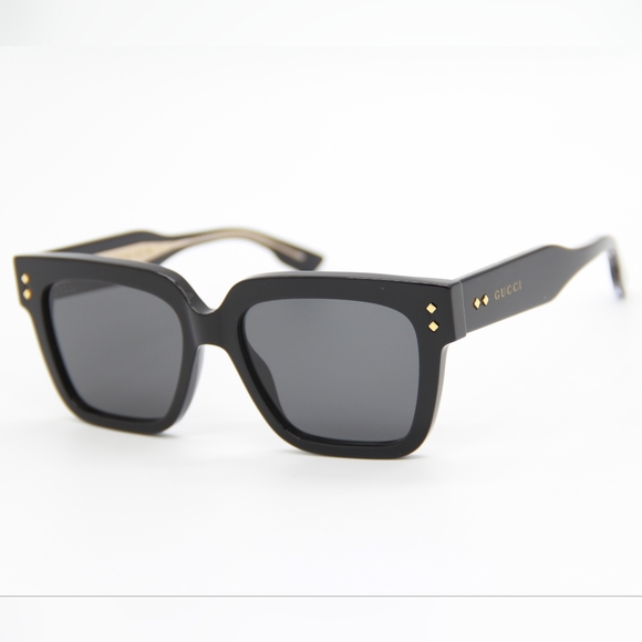 NEW GUCCI GG1084S 001 BLACK UNISEX SUNGLASSES - Picture 3 of 14